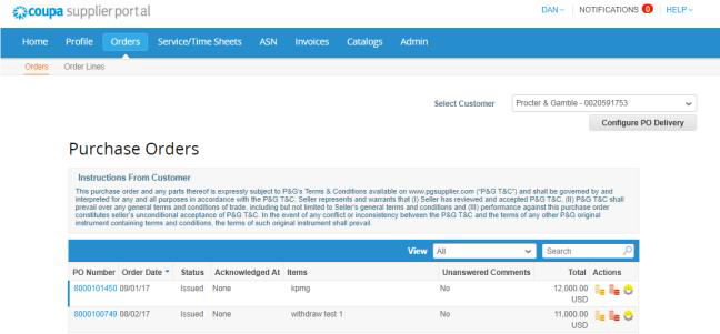 How to create an Invoice in Coupa Portal